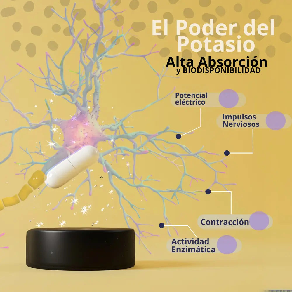 Citrato de Potasio | Con Pulpa de Plátano NSN Natural Smart Nutrition