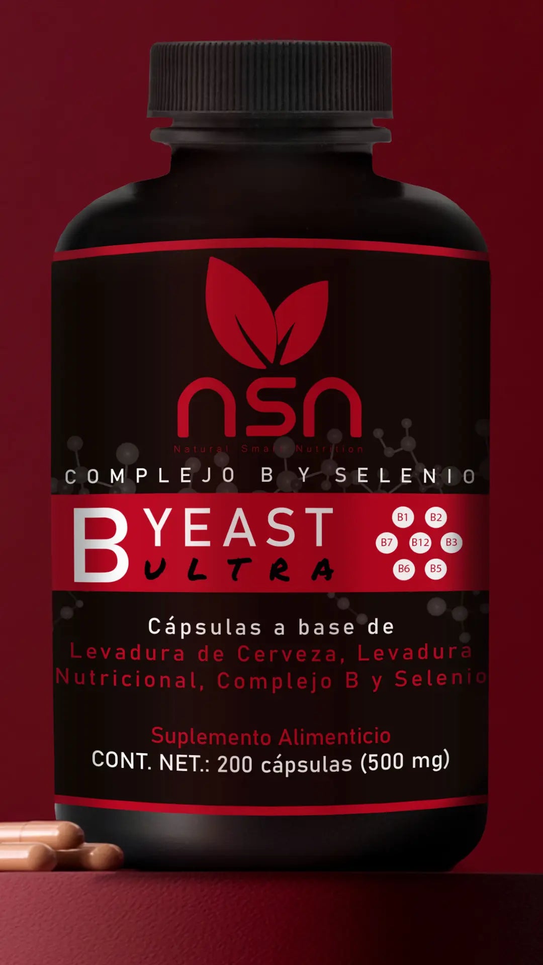 complejo_b_con_selenio_vitamina_b12_b6_b9_suplemento alimenticio_yeast_con_levadura_fuente_nutritiva