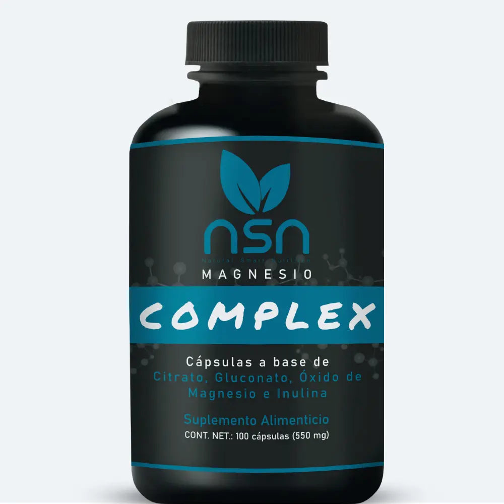 Magnesio Complex | gluconato, citrato y oxido NSN Natural Smart Nutrition