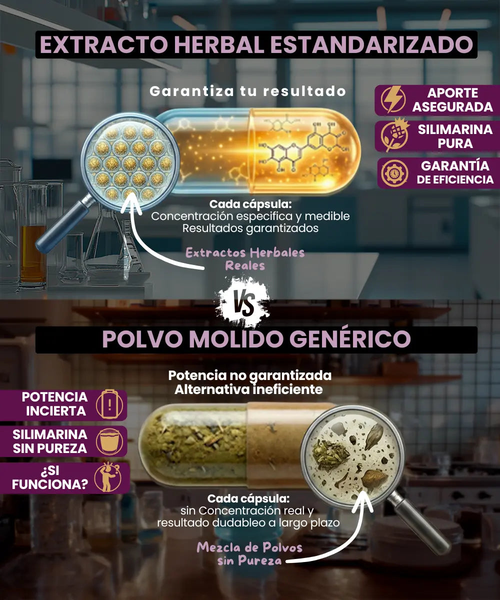 Milk Thistle | Cardo Mariano | Salud hepática NSN Natural Smart Nutrition