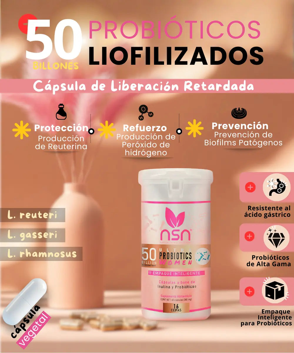 ultra_probiotics_women_50_billones_de_probioticos_liofilizados_natural_smart_nutrition_frine_velazquez_empaque_inteligente_cuidado_femenino_porque_probioticos_de_alta_gama_capsula_de_liberacion_retardada
