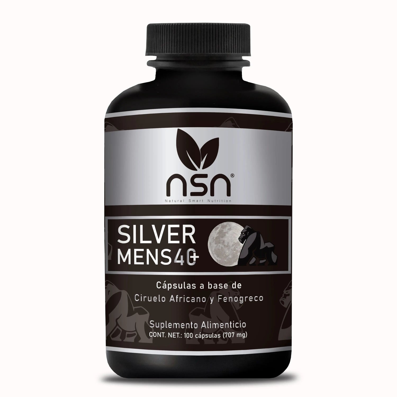 Silver Mens Testo | Suplemento para Prostata NSN Natural Smart Nutrition