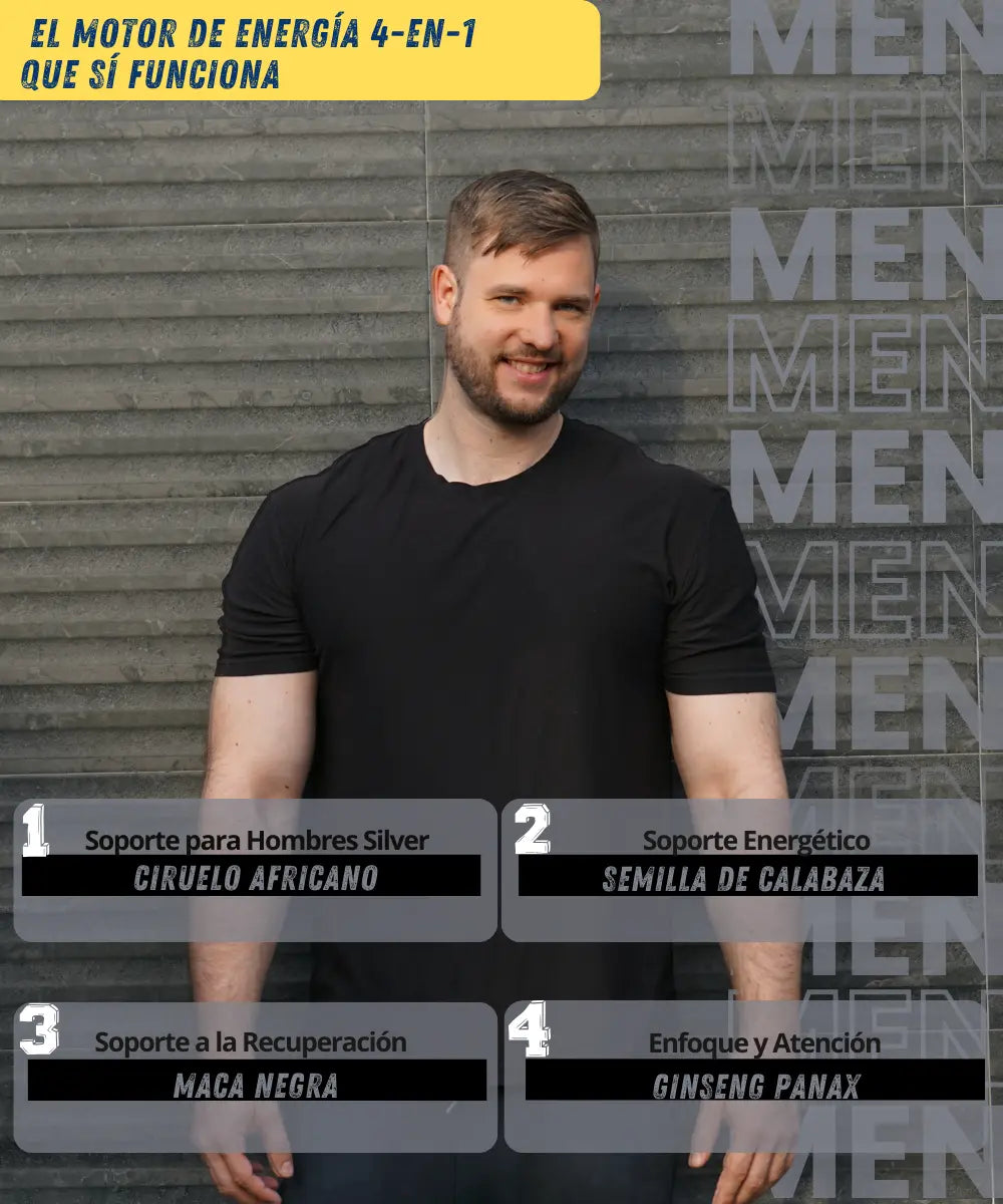 Silver Mens Testo | Suplemento para Prostata