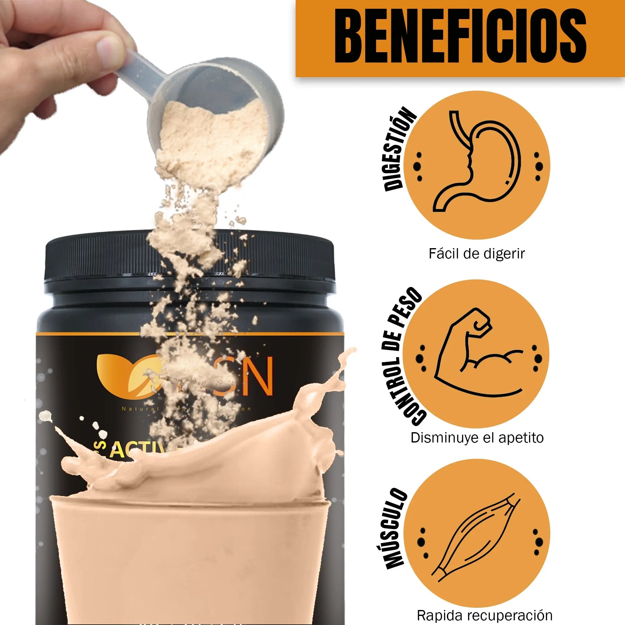 ACTIVE PROTEIN MCT´S nsn mex