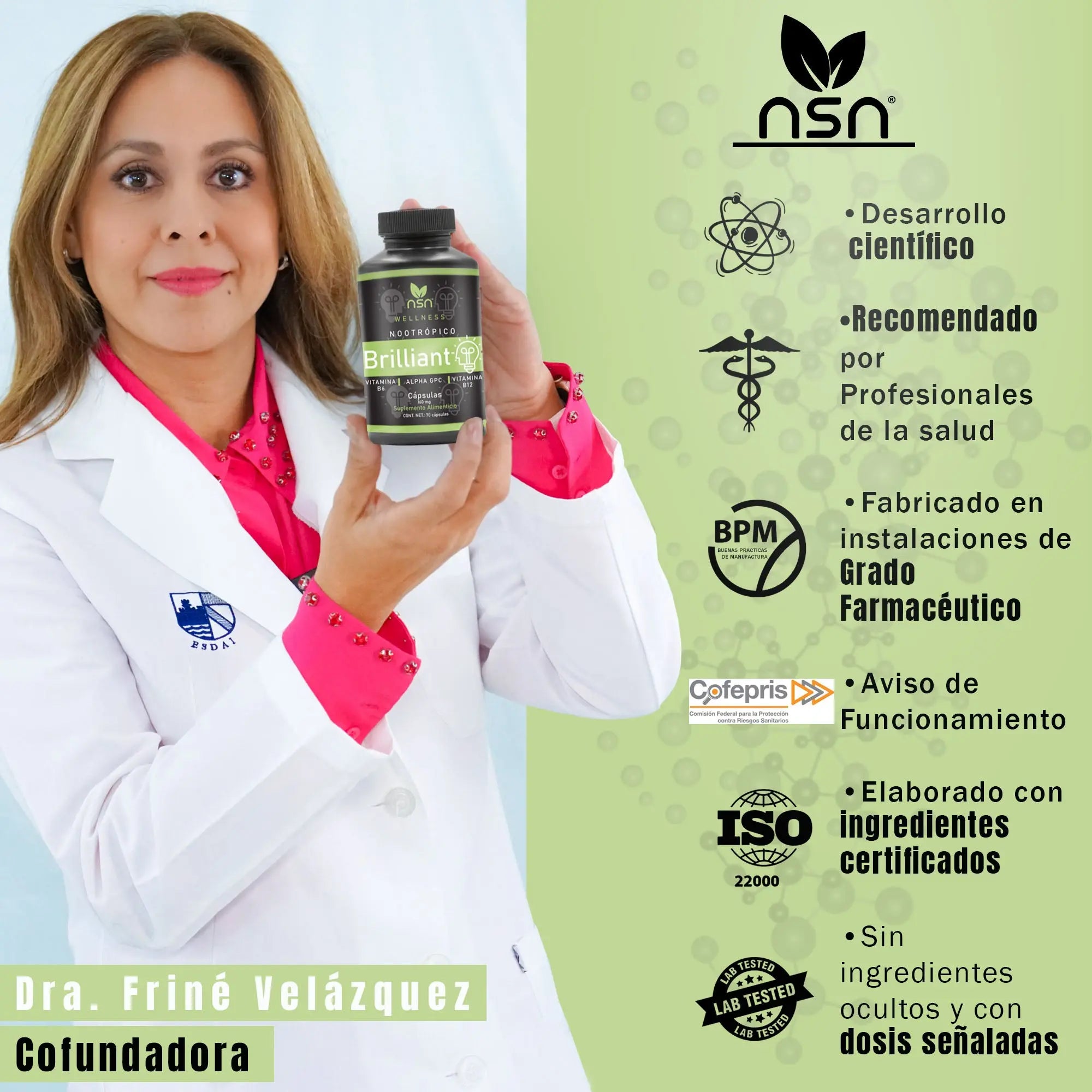 BRILLIANT NSN Natural Smart Nutrition