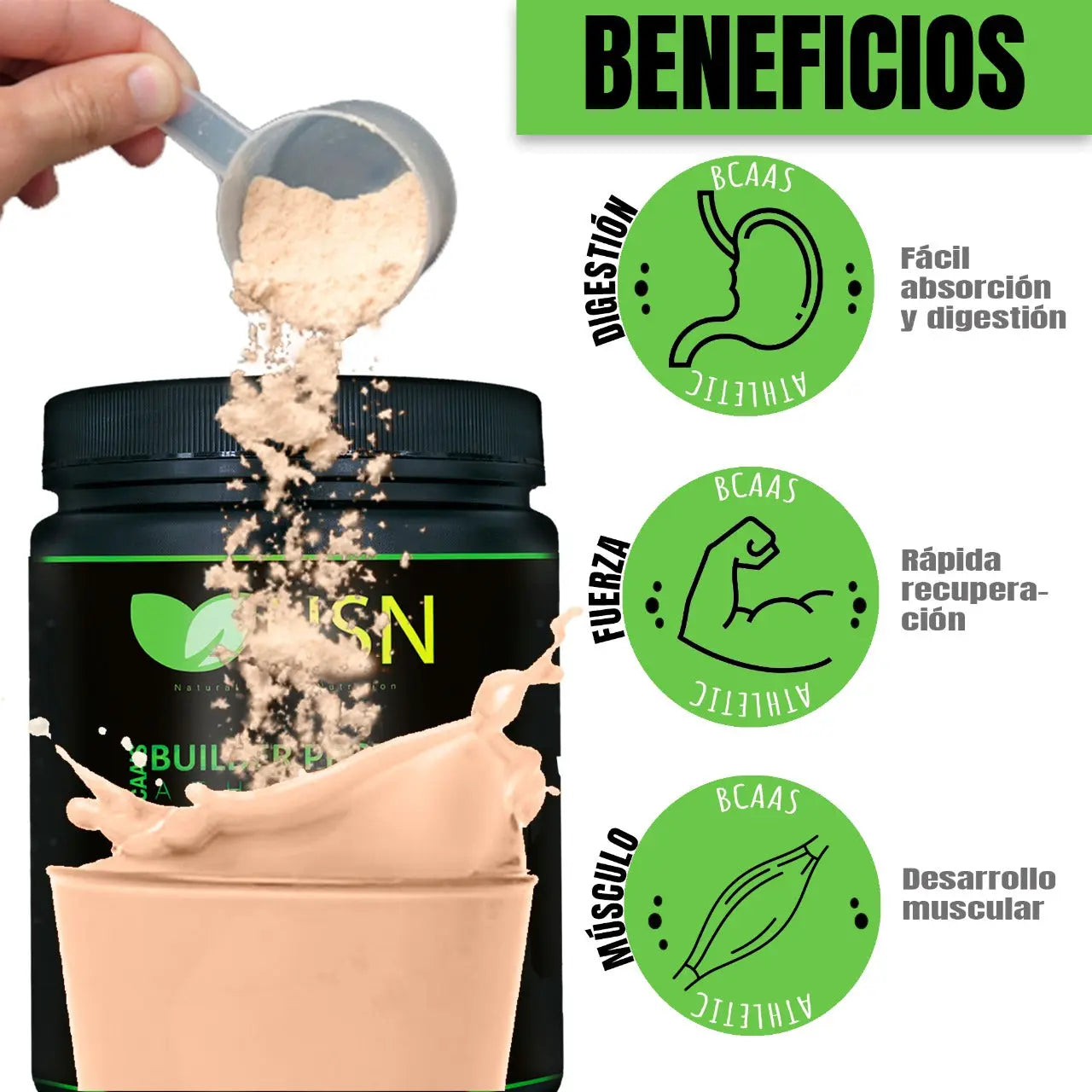 BUILDER PROTEIN BCAA&