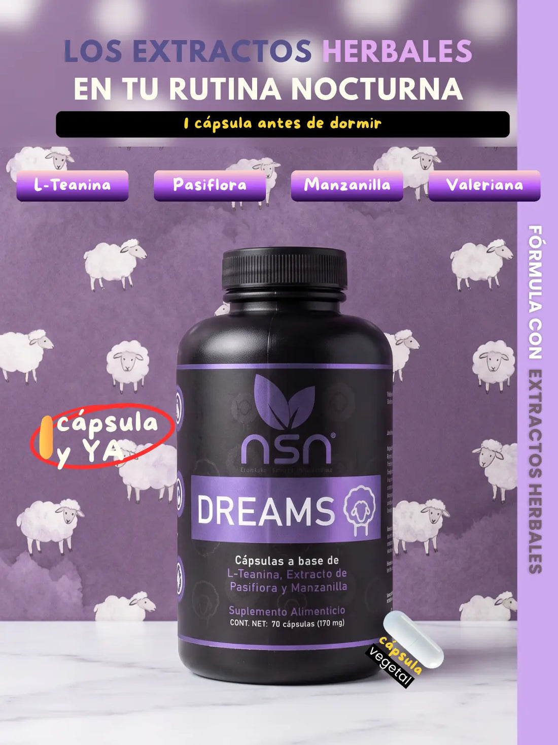 Cápsulas para Dormir | Dreams