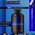 Citrato de Magnesio puro | 200 caps NSN Natural Smart Nutrition
