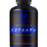 Citrato de Magnesio puro | 200 caps NSN Natural Smart Nutrition