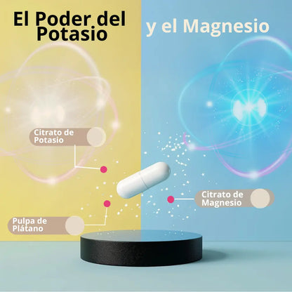 Citrato de Magnesio y Potasio | 200 Caps NSN Natural Smart Nutrition