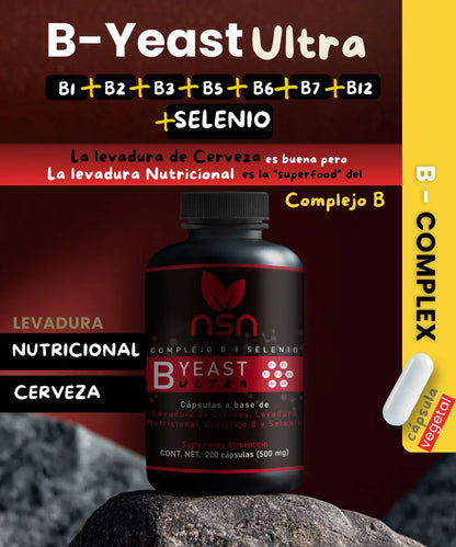 Complejo B con Selenio  |  B yeast