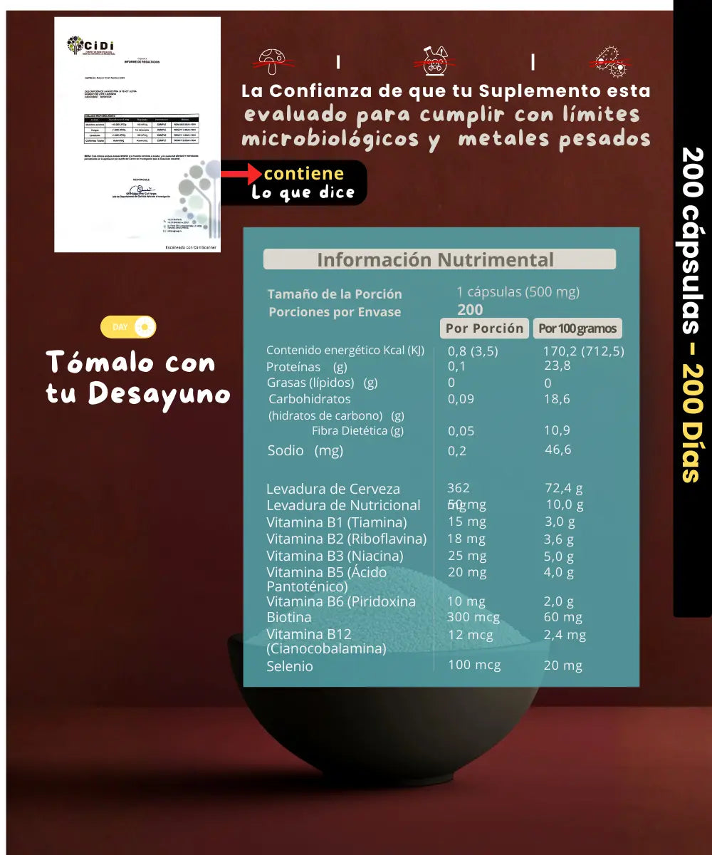 Complejo B con Selenio  |  B yeast