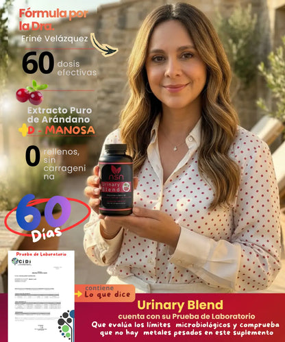 Extracto de arandano | Urinary Blend | Cistitis NSN Natural Smart Nutrition