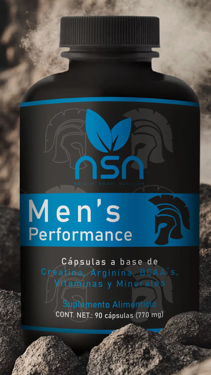 Multivitaminico para Hombres | Mens Performance NSN Natural Smart Nutrition