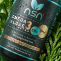 Omega 3 de Algas Marinas | DHA y EPA | 5 veces más Absorbible NSN Natural Smart Nutrition