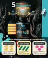 Omega 3 de Algas Marinas | DHA y EPA | 5 veces más Absorbible NSN Natural Smart Nutrition