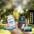 Omega 3 de Algas Marinas | DHA y EPA | 5 veces más Absorbible NSN Natural Smart Nutrition
