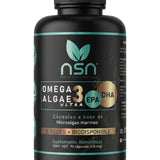 Omega 3 de Algas Marinas | DHA y EPA | 5 veces más Absorbible NSN Natural Smart Nutrition