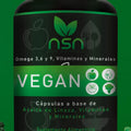 Omegas 3 6 9 | Vegan  | Salud del Cerebro y Corazón NSN Natural Smart Nutrition