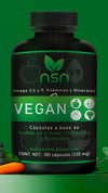 Omegas 3 6 9 | Vegan  | Salud del Cerebro y Corazón NSN Natural Smart Nutrition