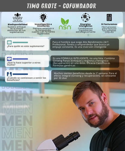 Precursor de Testosterona | Mens Vigor