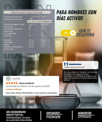 Precursor de Testosterona | Mens Vigor