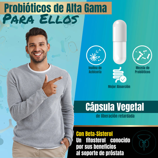 Probioticos para Hombre | Exclusivos de alta Gama