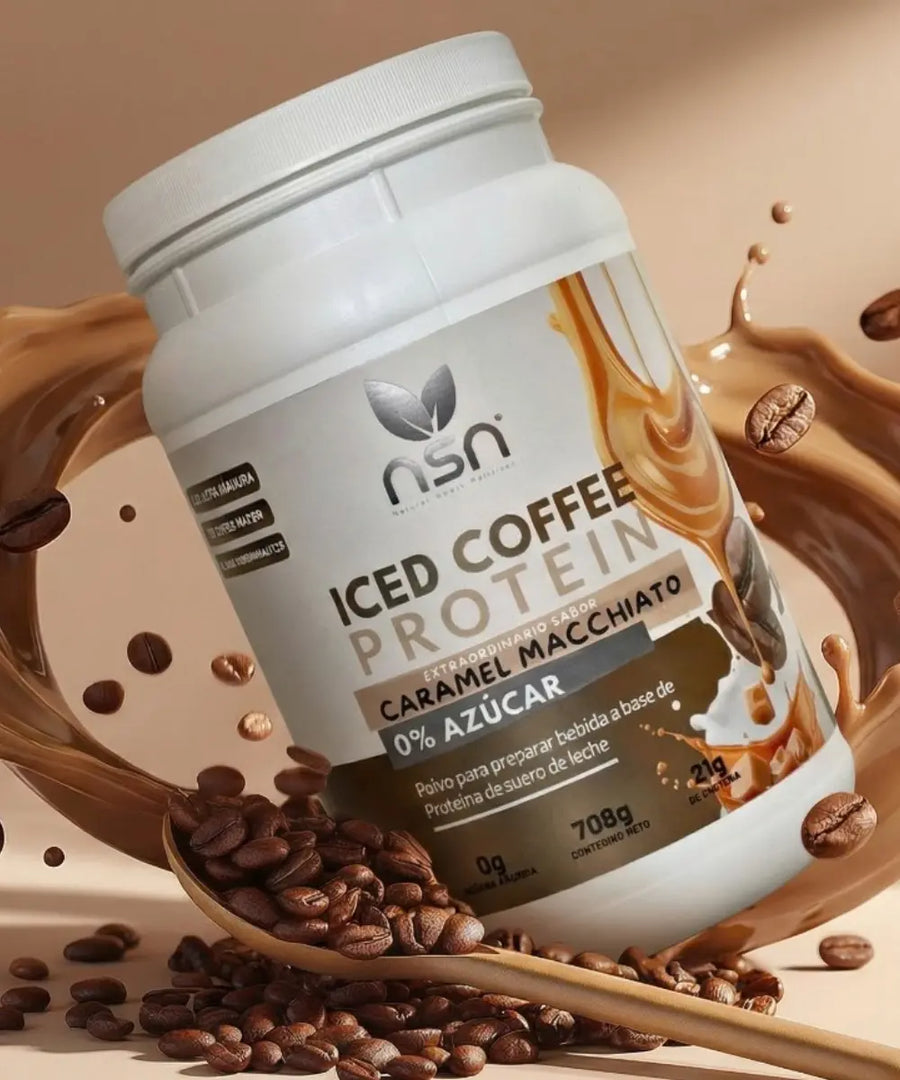 Proteína sin azúcar Iced Coffee Protein | Caramel Macchiato