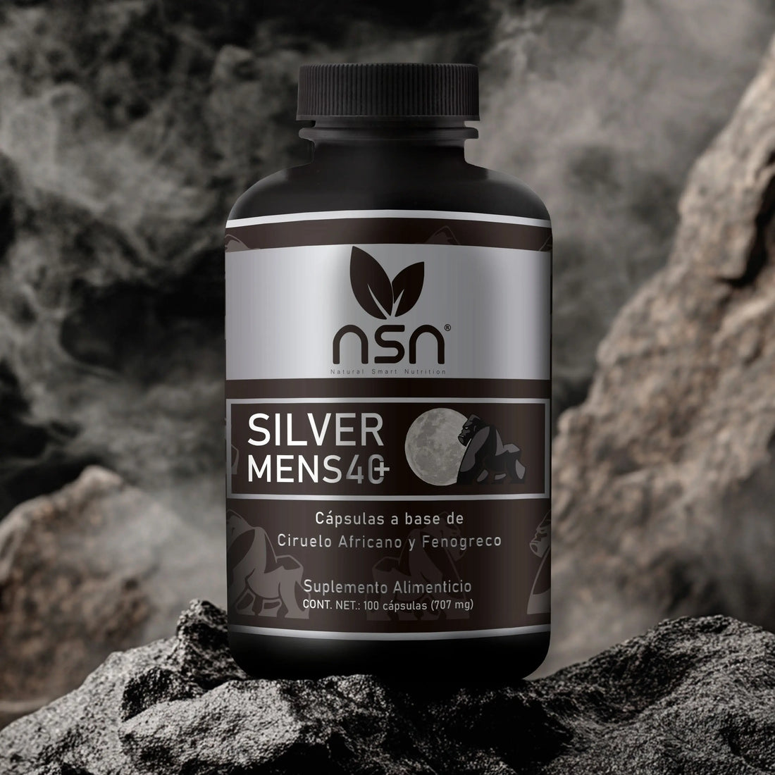 Silver Mens Testo | Suplemento para Prostata NSN Natural Smart Nutrition