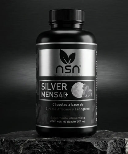 Silver Mens Testo | Suplemento para Prostata NSN Natural Smart Nutrition