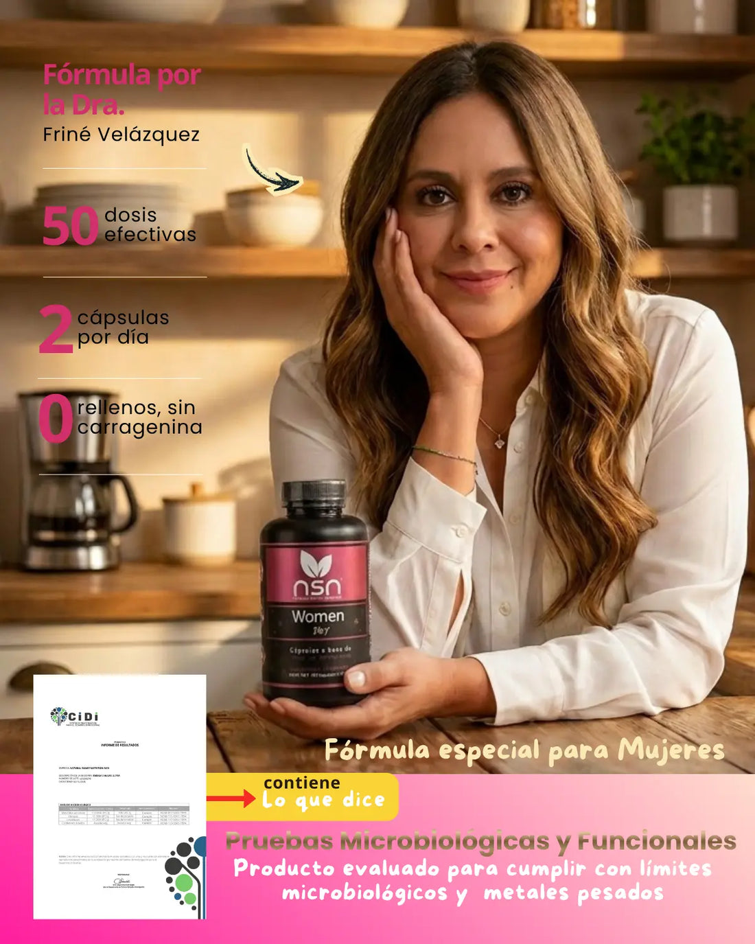Valeriana Maca Negra|  Women JoY | Suplemento para Mujeres