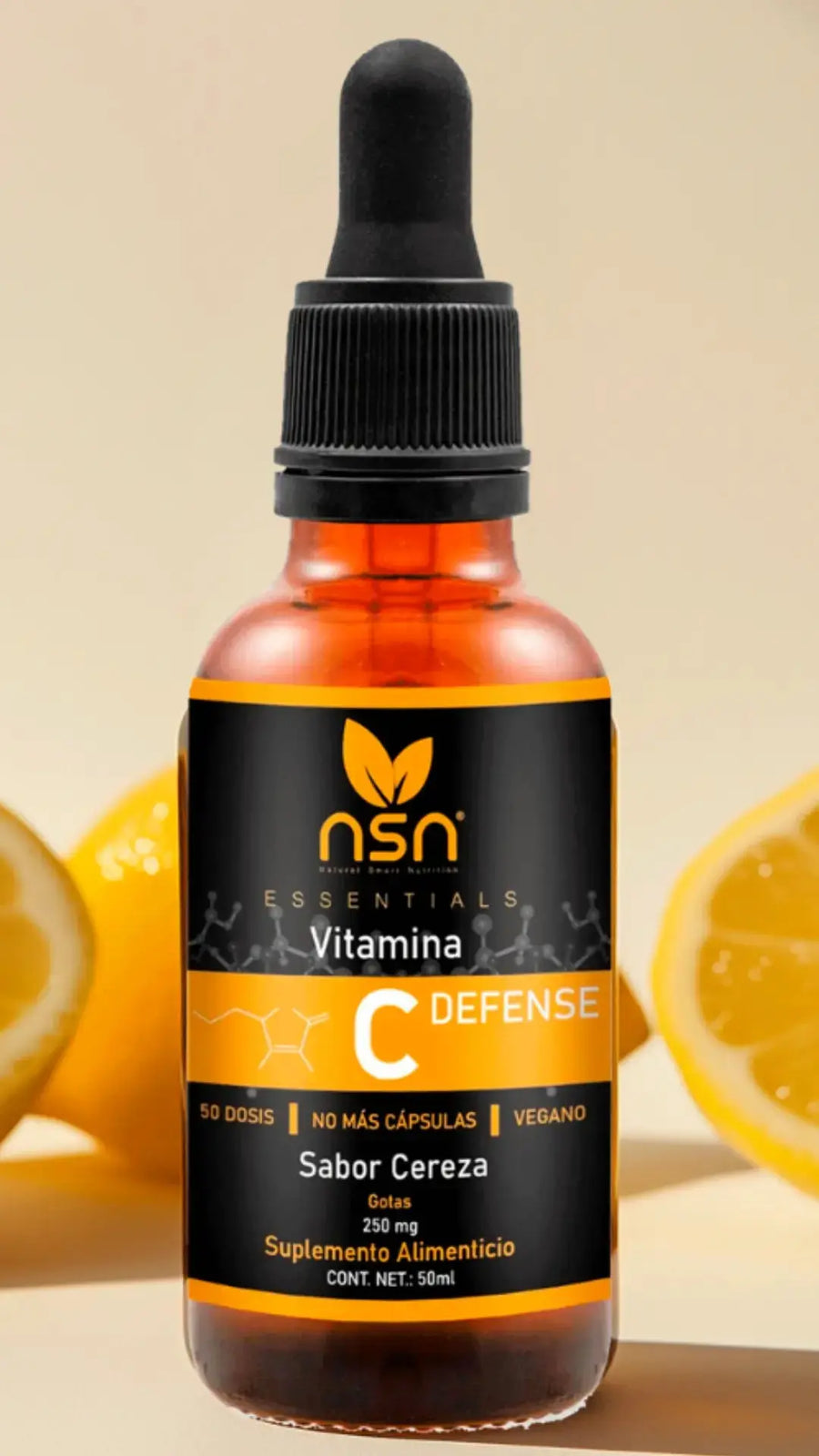 Vitamina C en gotas