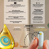 Vitamina D3 Liposomal en gotas| Nanotecnología 400 y 5000 UI NSN Natural Smart Nutrition
