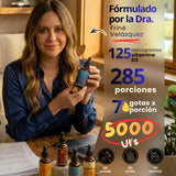 Vitamina D3 Liposomal en gotas| Nanotecnología 400 y 5000 UI NSN Natural Smart Nutrition