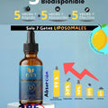 Vitamina D3 Liposomal en gotas| Nanotecnología 400 y 5000 UI NSN Natural Smart Nutrition