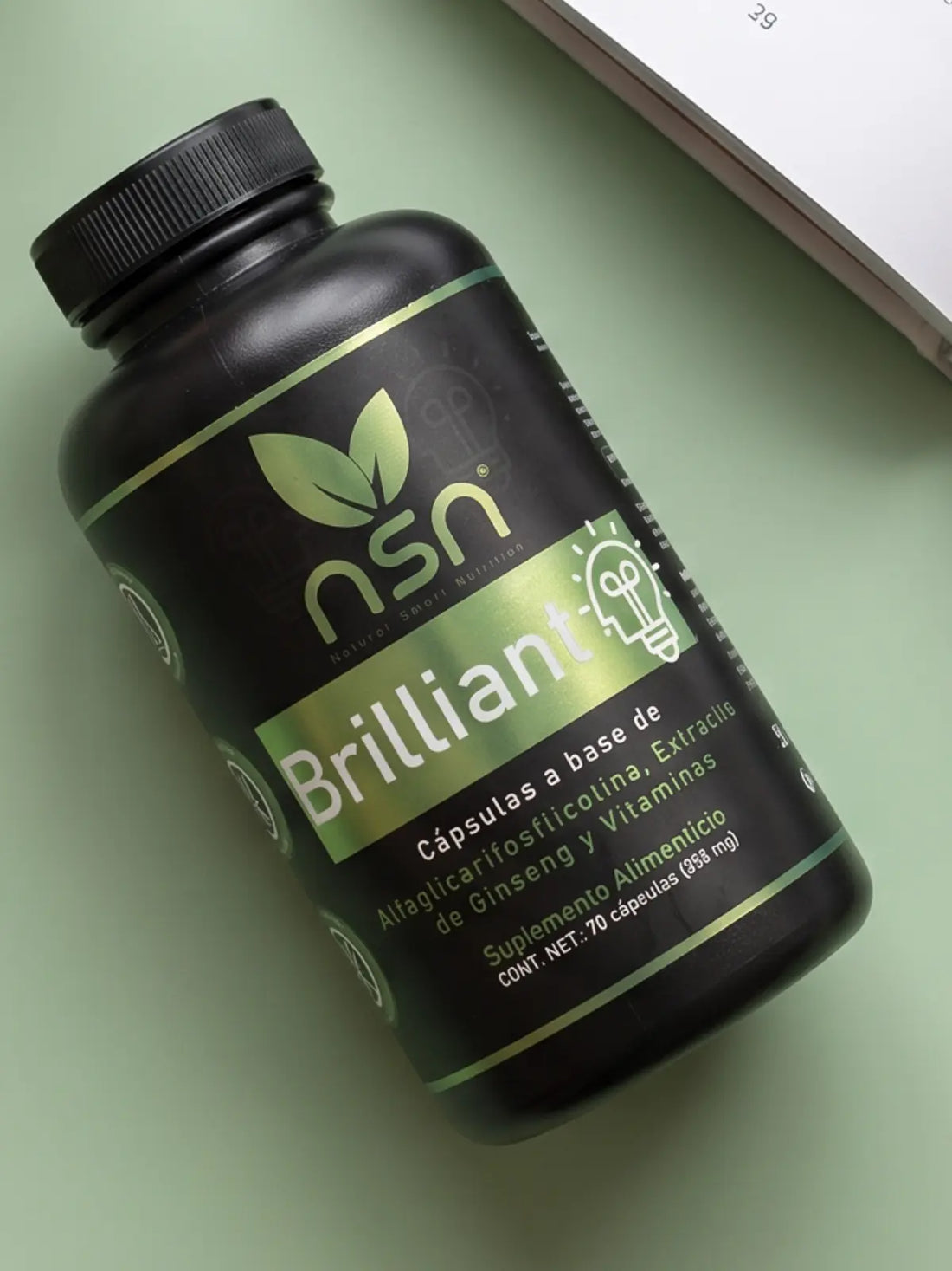 Vitaminas para el Cerebro | Brilliant | Nootrópico