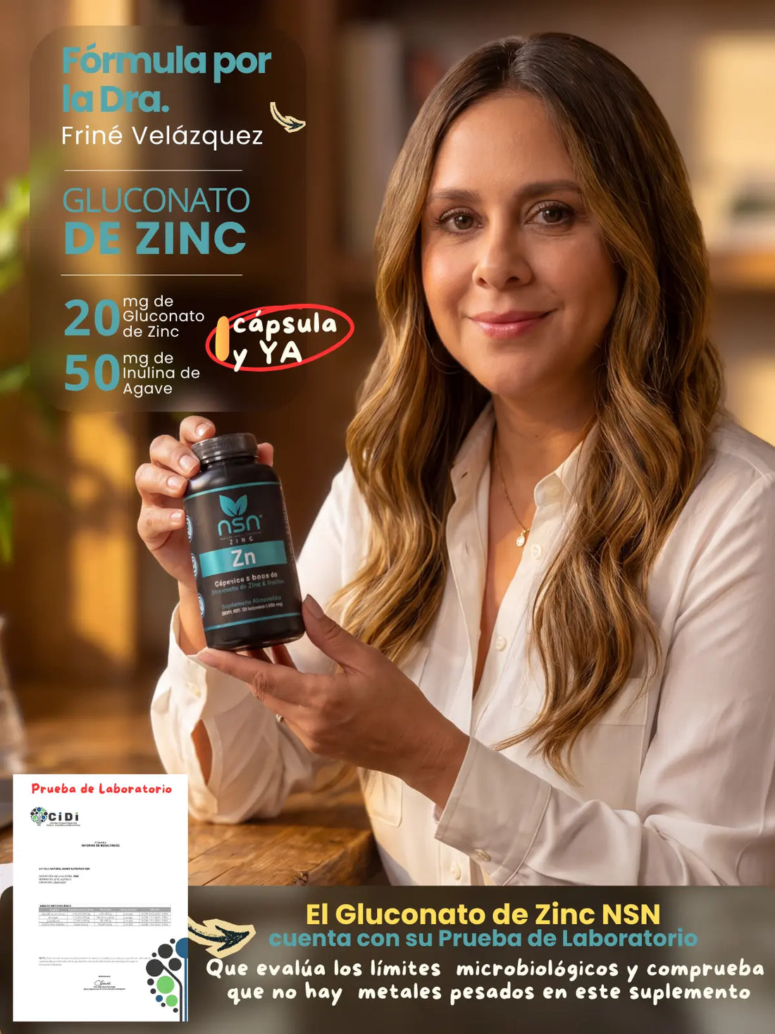 Zinc | Gluconato de Zinc
