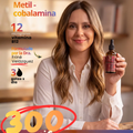 vitamina B12 Liposomal | 5 veces más Biodisponible |  Sabor frutos rojos
