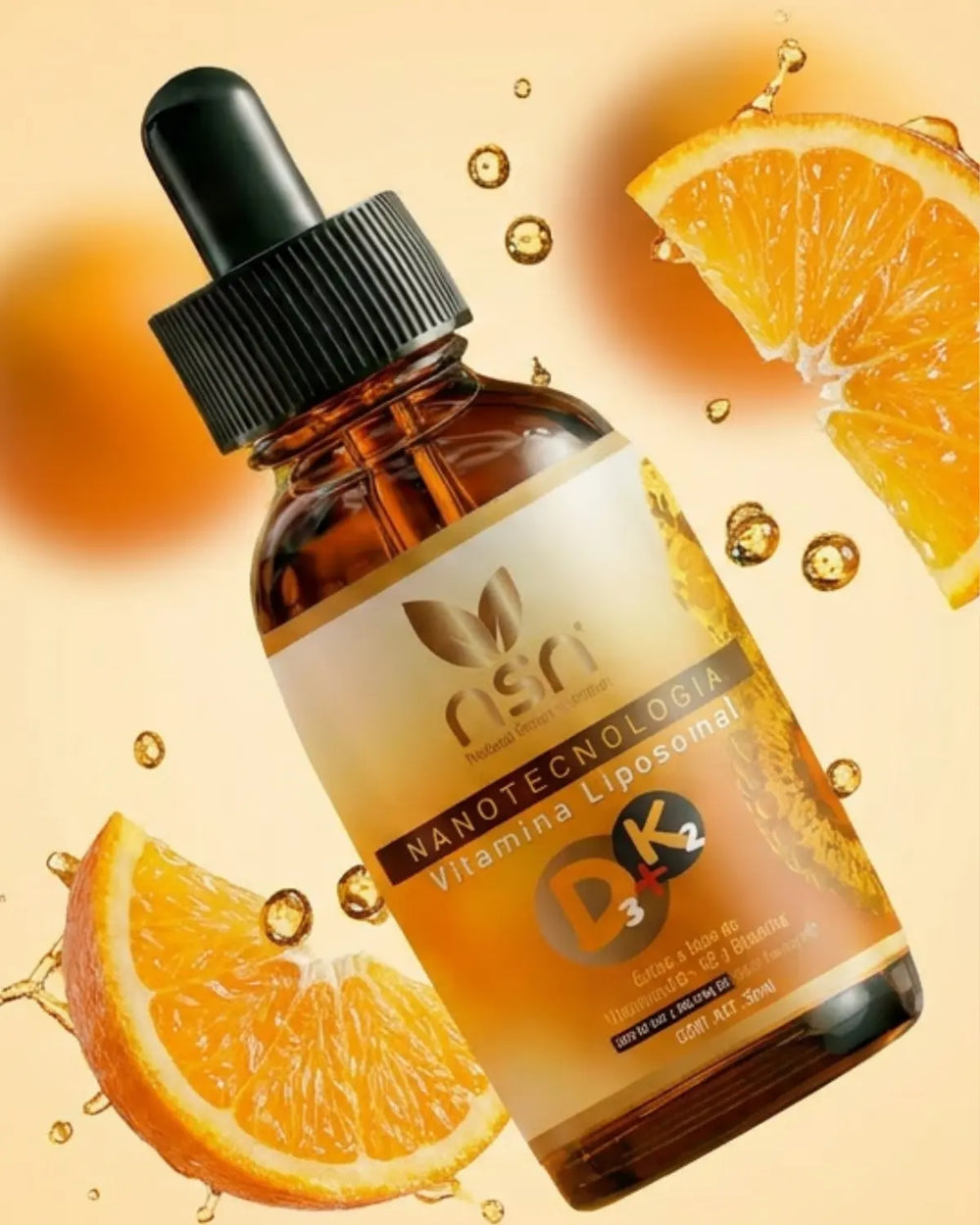 vitamina D3 + K2 liposomal  | Alta absorción NSN