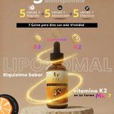 vitamina D3 + K2 liposomal  | Alta absorción NSN