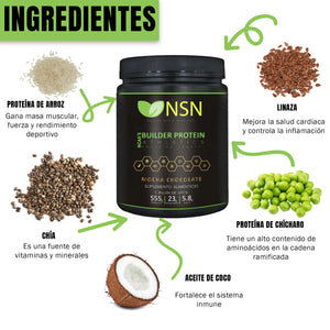 BUILDER PROTEIN BCAA'S nsn mex