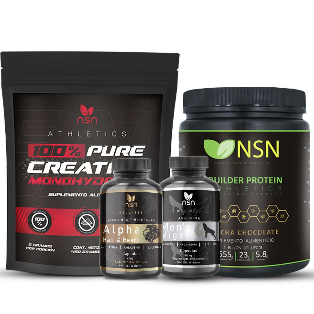 PAQUETE GYM 2023 NSN Natural Smart Nutrition