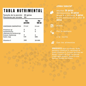 tabla-nutrimental-vitamina-c